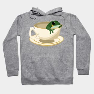 Frog in a Teacup Hoodie